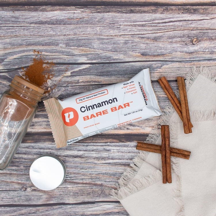 Cinnamon Bare Bar Flat Lay