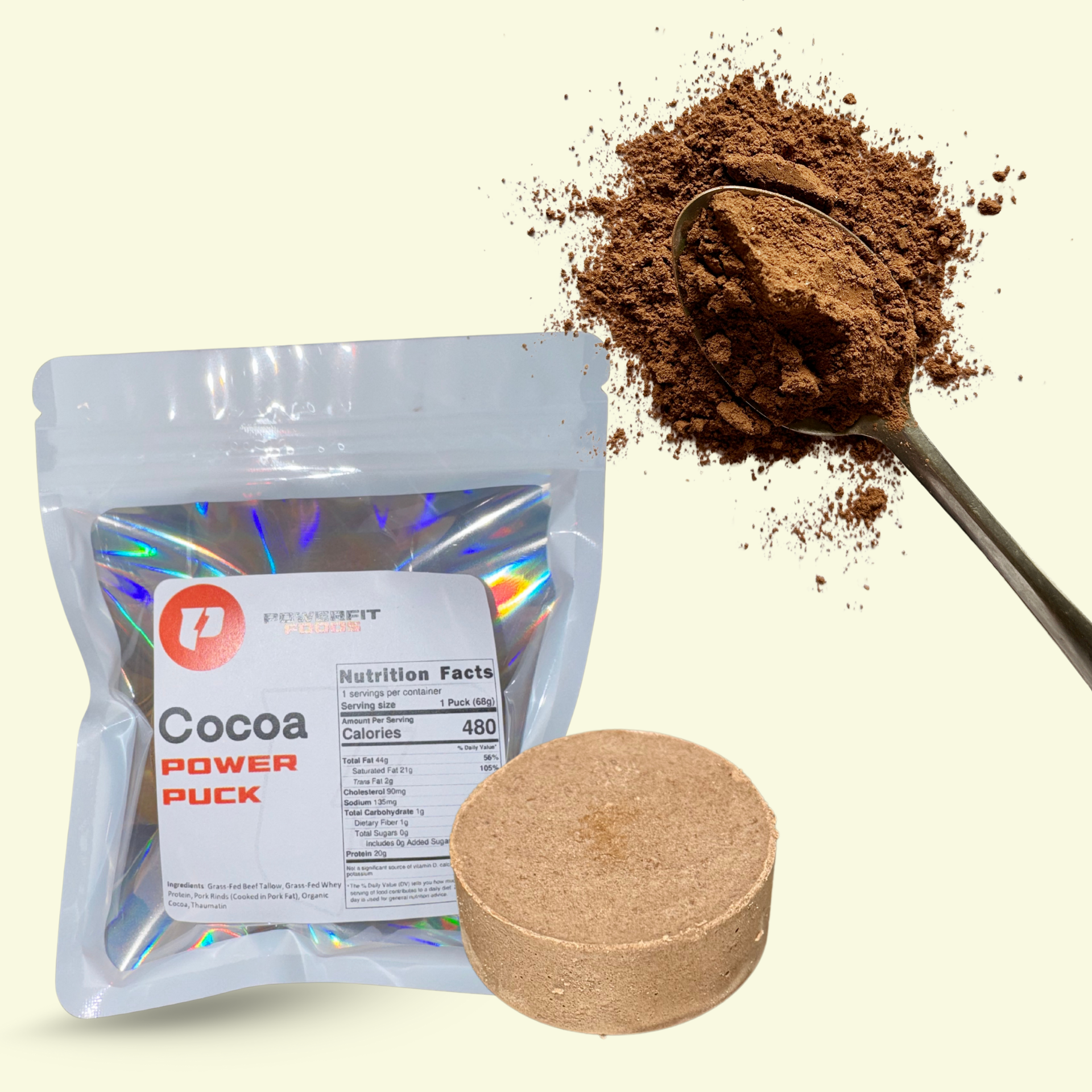 ダイエットフード Paul PowerPuck - Low Carb, No Sugar, No Seed Oils – PowerFit Foods